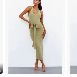 Green Midi Dress